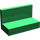 LEGO Vert Panneau 1 x 2 x 1 avec coins carrés (4865 / 30010)