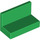 LEGO Groen Paneel 1 x 2 x 1 met vierkante hoeken (4865 / 30010)