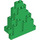 LEGO Green Panel 3 x 8 x 7 Rock Triangular (6083)