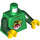 LEGO Green Peapod Costume Girl Minifig Torso (973 / 76382)