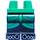 LEGO Groen Pharaoh Hotep Minifigure Heupen en benen (3815)