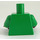 LEGO Groen Piloot&#039;s Jumpsuit Torso met Zwart Chest Paneel (73403 / 76382)