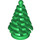 LEGO Vert Pine Arbre (Petit) 3 x 3 x 4 (2435)