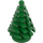 LEGO Vert Pine Arbre (Petit) 3 x 3 x 4 (2435)