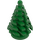 LEGO Vert Pine Arbre (Petit) 3 x 3 x 4 (2435)