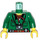 LEGO Green Pippin Reed Torso with Green Arms and Yellow Hands (973 / 73403)