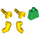 LEGO Vert Plaine Minifig Torse avec Jaune Bras et Mains (76382 / 88585)