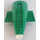 LEGO Green Plane End 8 x 16 x 7 with Dark Stone Gray Base (54654)