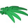 LEGO Vert Plante Feuilles 6 x 5 Swordleaf avec Agrafe (Écart dans le clip) (30239)