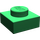 LEGO Vert assiette 1 x 1 (3024 / 30008)