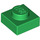 LEGO Groen Plaat 1 x 1 (3024 / 30008)