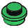 LEGO Green Plate 1 x 1 Round (6141)
