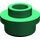 LEGO Green Plate 1 x 1 Round with Open Stud (28626 / 85861)
