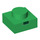 LEGO Green Plate 1 x 1 with 1 Black Rectangle Pattern (Minecraft Zombie Mouth) (17197 / 18965)