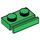 LEGO Vert assiette 1 x 2 avec Porte Rail (32028)