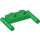 LEGO Groen Plaat 1 x 2 met Handgrepen (Lage handgrepen) (3839)