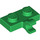 LEGO Verde Piastra 1 x 2 con Clip orizzontale (11476 / 65458)