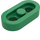 LEGO Green Plate 1 x 2 with Rounded Ends and Open Studs (35480)