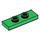 LEGO Groen Plaat 1 x 3 met 2 Studs (34103)