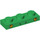 LEGO Groen Plaat 1 x 3 met Ogen en nostrils (3623 / 38922)