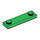 LEGO Groen Plaat 1 x 4 met Twee Noppen met groef (41740)