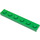 LEGO Groen Plaat 1 x 6 (3666)