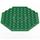 LEGO Green Plate 10 x 10 Octagonal with Hole (89523)