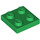 LEGO Groen Plaat 2 x 2 (3022 / 94148)