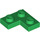 LEGO Vert assiette 2 x 2 Coin (2420)