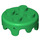 LEGO Green Plate 2 x 2 Round Cake Frosting (65700)