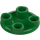 LEGO Green Plate 2 x 2 Round with Rounded Bottom (2654 / 28558)