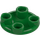 LEGO Green Plate 2 x 2 Round with Rounded Bottom (2654 / 28558)