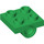 LEGO Grün Platte 2 x 2 mit Loch ohne untere Kreuzstütze (2444)