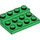 LEGO Grün Platte 3 x 4 x 0.7 Gerundet (3263)