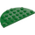 LEGO Groen Plaat 4 x 8 Rond Halve Cirkel (22888)