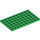 LEGO Verde Placa 6 x 10 (3033)