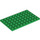 LEGO Verde Placa 6 x 10 (3033)