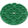 레고 녹색 그릇 6 x 6 둥근 ~와 함께 핀 구멍 (11213)