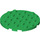 LEGO Vert assiette 6 x 6 Rond avec Épingle Trou (11213)