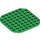 LEGO Verde Placa 8 x 8 Circular con Esquinas redondeadas (65140)