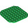 LEGO Verde Placa 8 x 8 Circular con Esquinas redondeadas (65140)