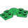LEGO Vert assiette Rotated 45° (79846)