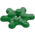 LEGO Green Plate Round 2 x 2 with 6 Gear Teeth (35442)