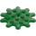 LEGO Green Plate Round 4 x 4 with 10 Gear Teeth (35443)