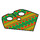LEGO Vert Poncho avec Green et rouge Design (16479)