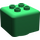 LEGO Green Primo Brick 1 x 1 with 4 Duplo Studs (31007)