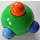 LEGO Verde Primo Rattle Palla con sliding knobs (75971)