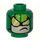 LEGO Grün Scorpion Minifigure Kopf (Einbau-Vollbolzen) (3626 / 29045)