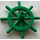 LEGO Green Ship Wheel with Slotted Pin (4790)