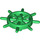 LEGO Green Ship Wheel with Unslotted Pin (4790 / 52395)